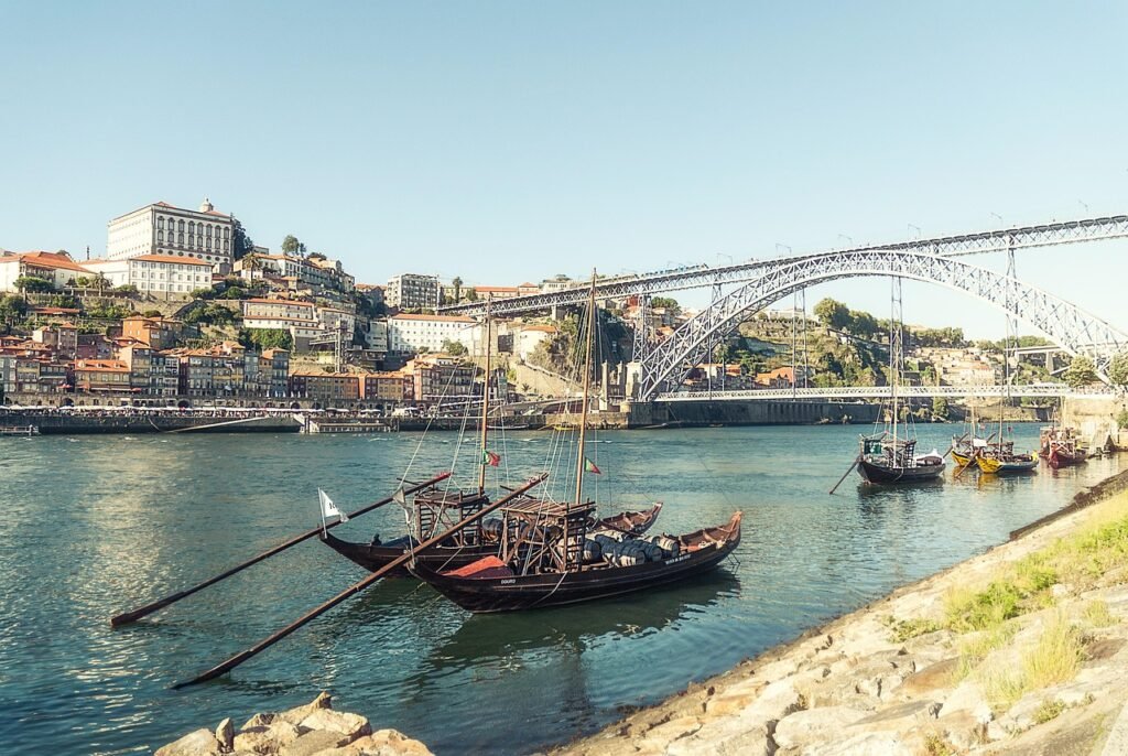porto, portugal, golden river, historic city, riverside, clerics, river, rebel boats, tourist, bridge, boat, porto, porto, porto, porto, porto, portugal